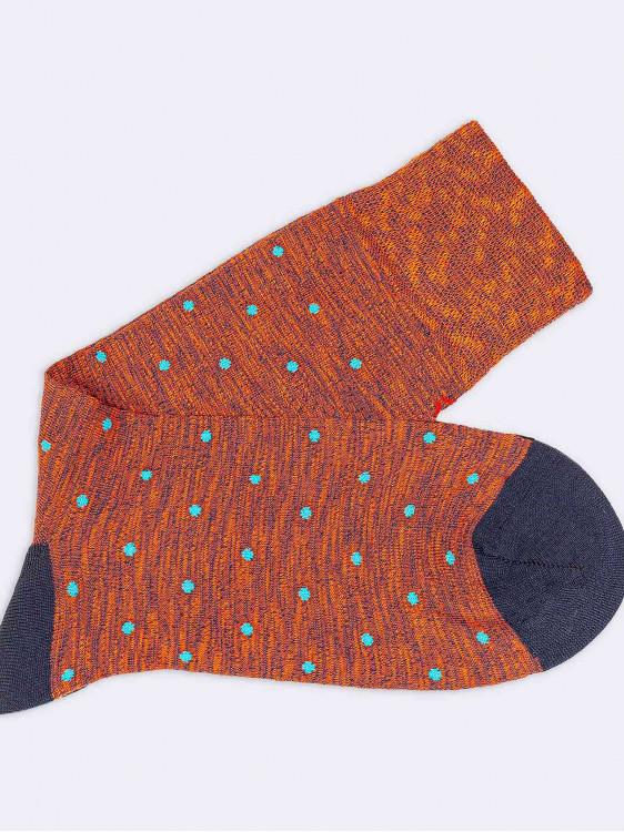 Pois pattern Men's Crew Socks