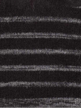 Kurze Socken mit Mélange-Streifen