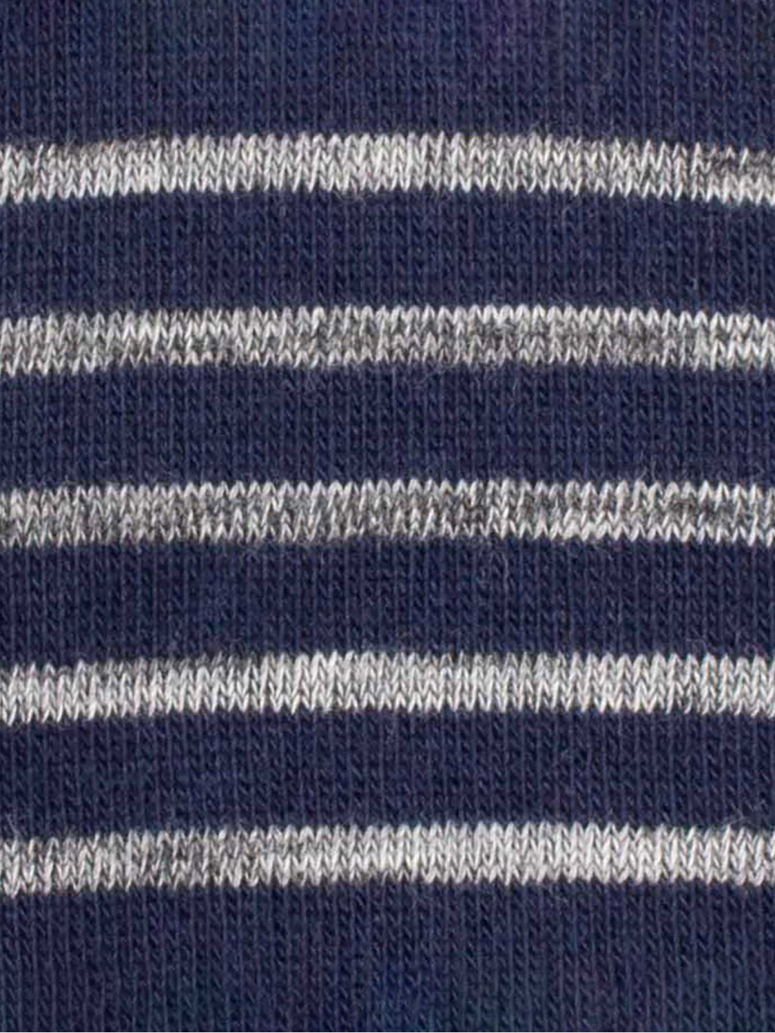 Mélange stripes pattern Men's Crew Socks