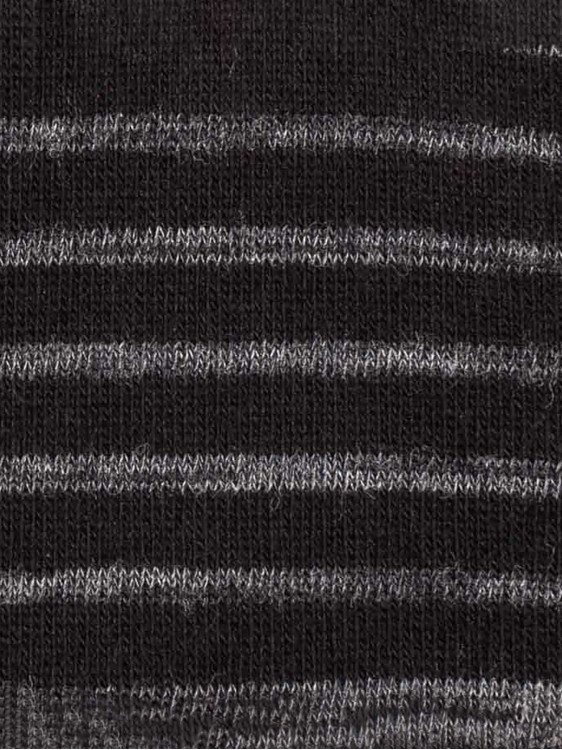 Melange stripes pattern Men's Knee High Socks
