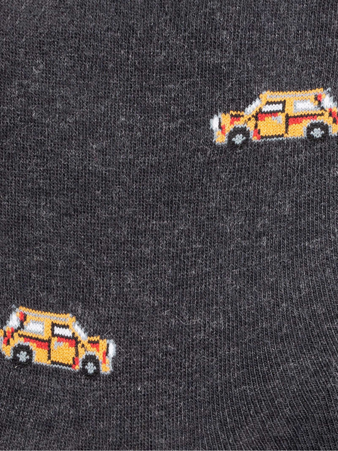 Little cars pattern Men's Crew Socks