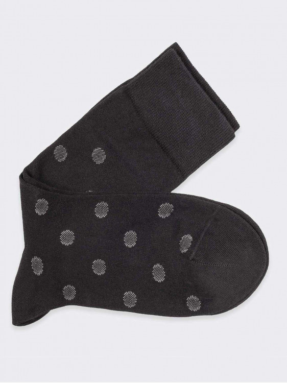 Gepunktete kurze Socken mit Polka-Dot-Muster