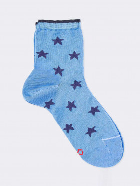 Kurze Socken mit Sternenmuster für Jungen
