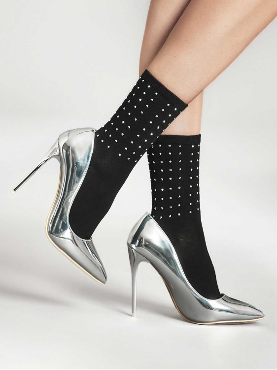 Studded pattern Woman's socks