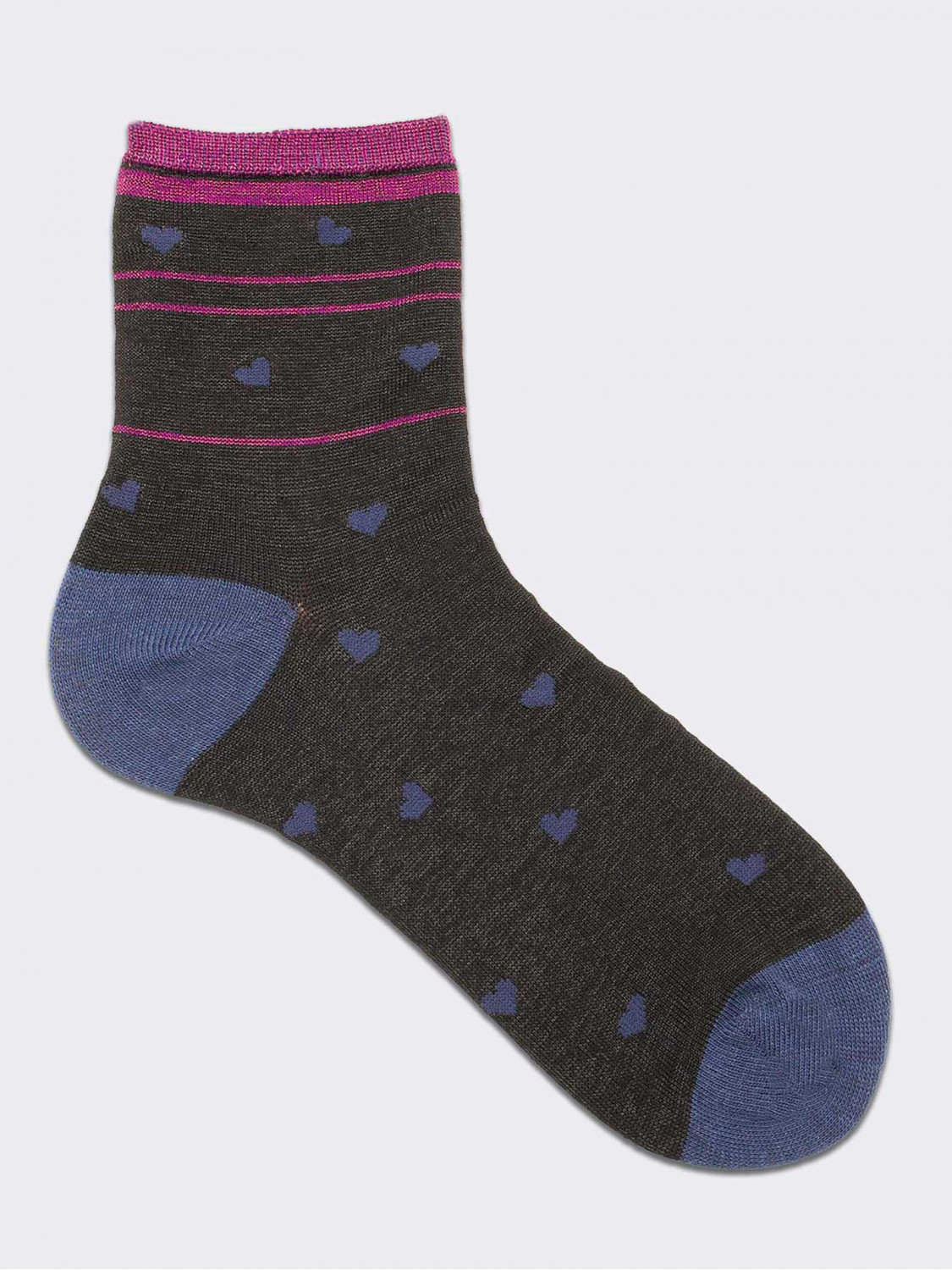 Kurze Socken für Damen - hergestellt in Italien