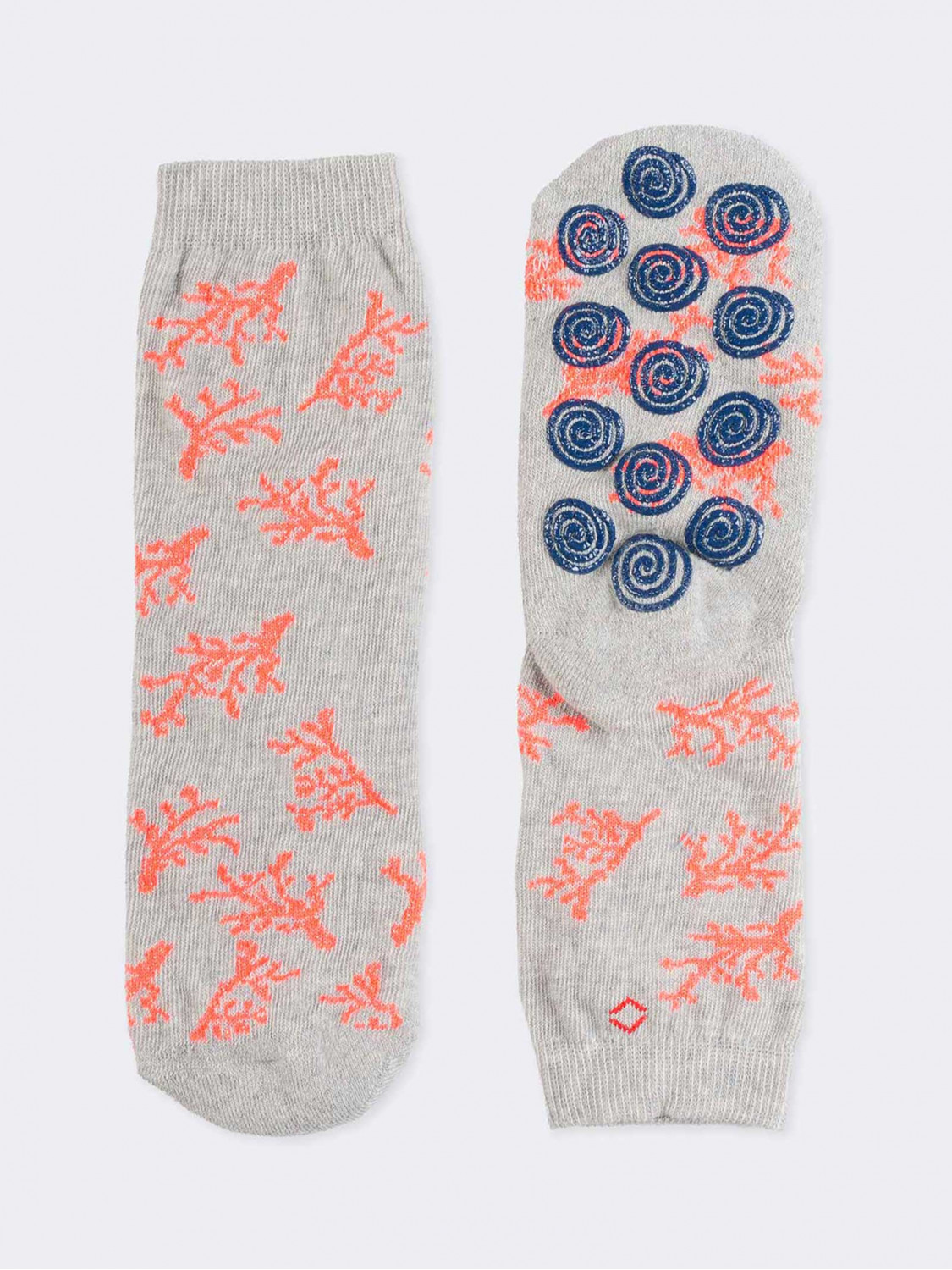 Rutschfeste Socken mit Korallenmuster für Kinder