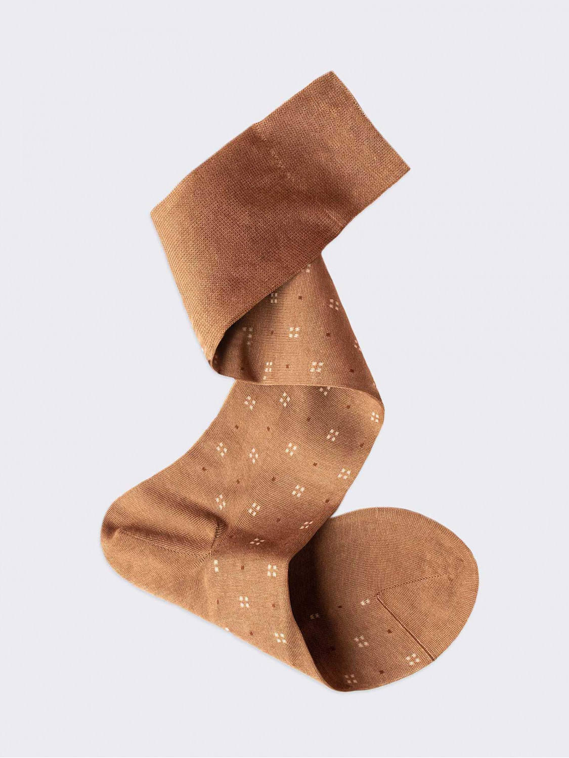 Geometric pattern Men's Knee High Socks