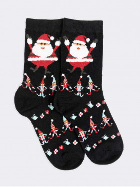 Women’s Christmas socks with various patterns