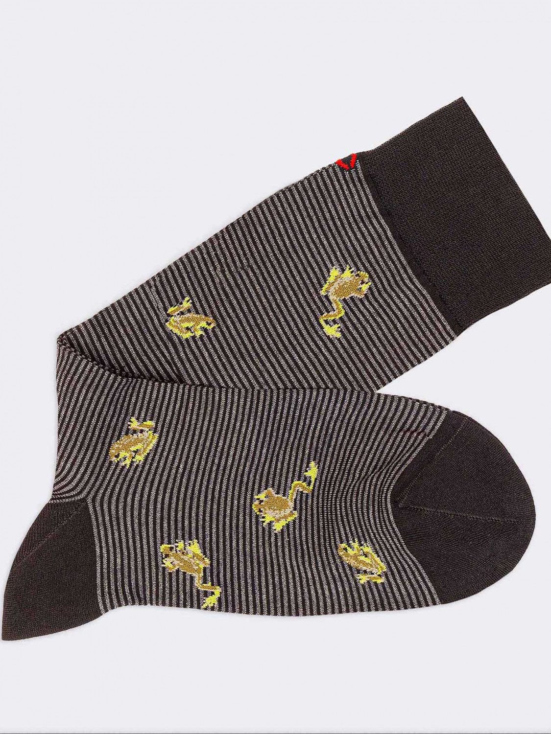 Short socks with patterned Frogs Fresh Cotton