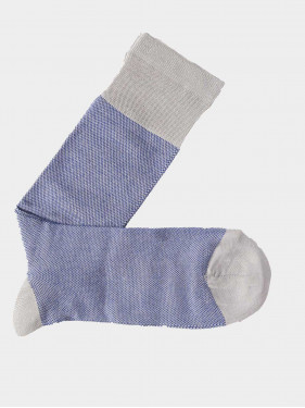 Kurze Socken mit Mikro-Muster für Männer