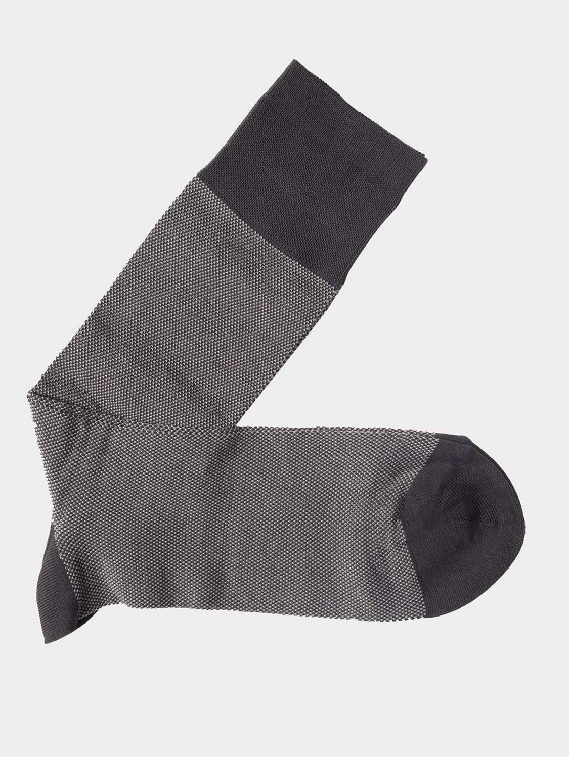 Men’s short micro-pattern socks