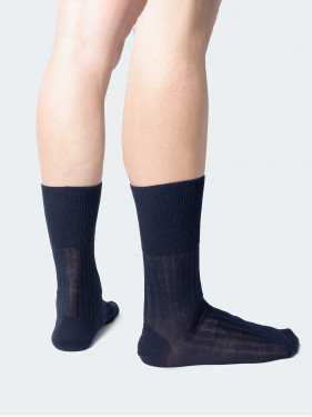 Sanitary short lisle socks without elastic - Made in Italy