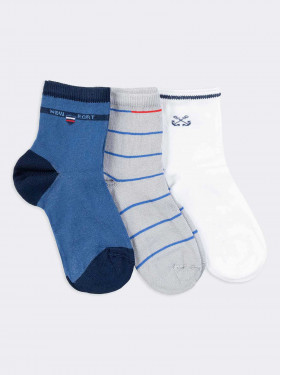 Tris short socks baby new port pattern