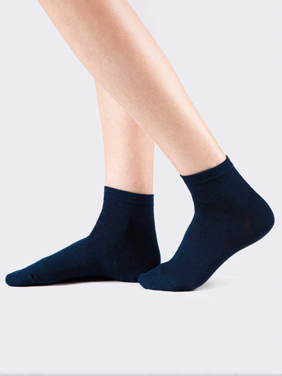 Women’s short socks in warm cotton