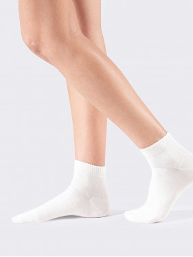 Kurze Socken aus Stretch-Baumwolle