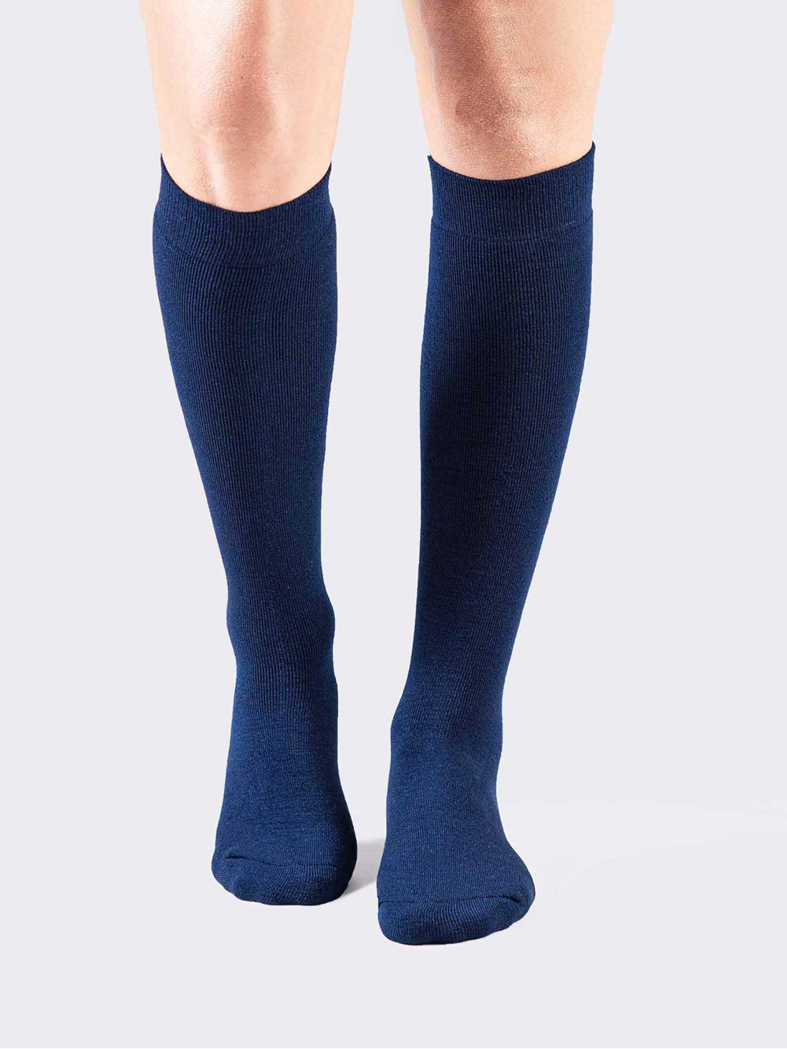 Women’s Long Stockings in Fleece Solid Color