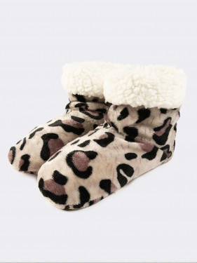 Pantofole Donna fantasia Leopardata