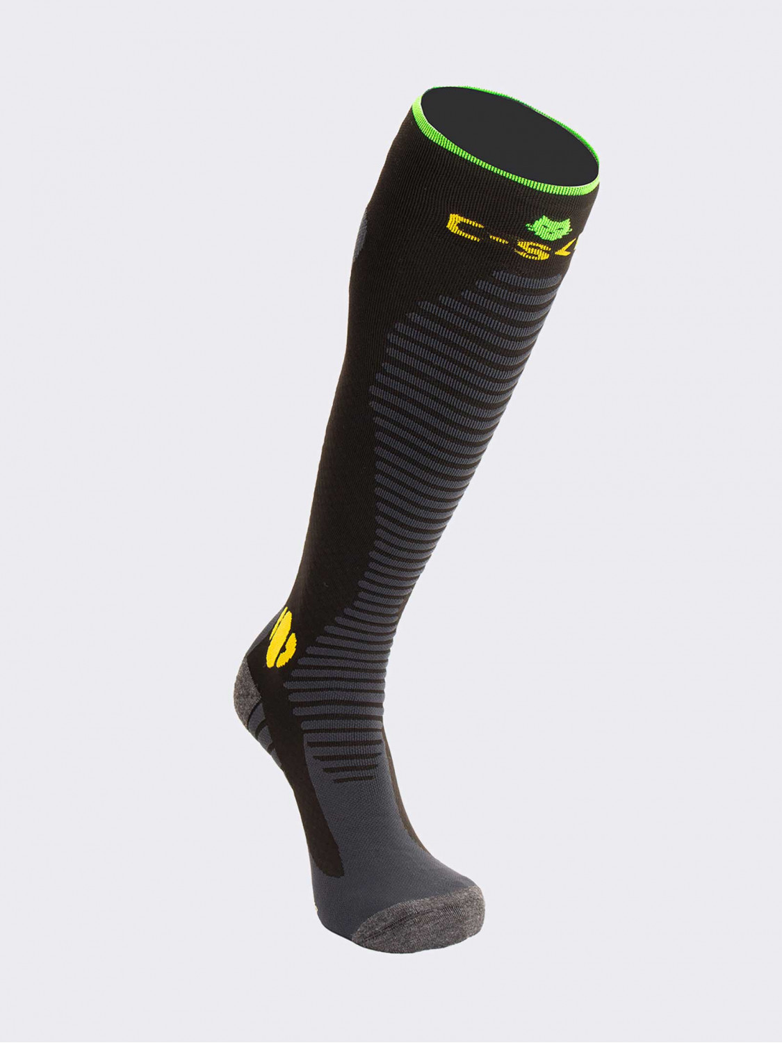 Knee-high ski socks 3D compression in Dryarn