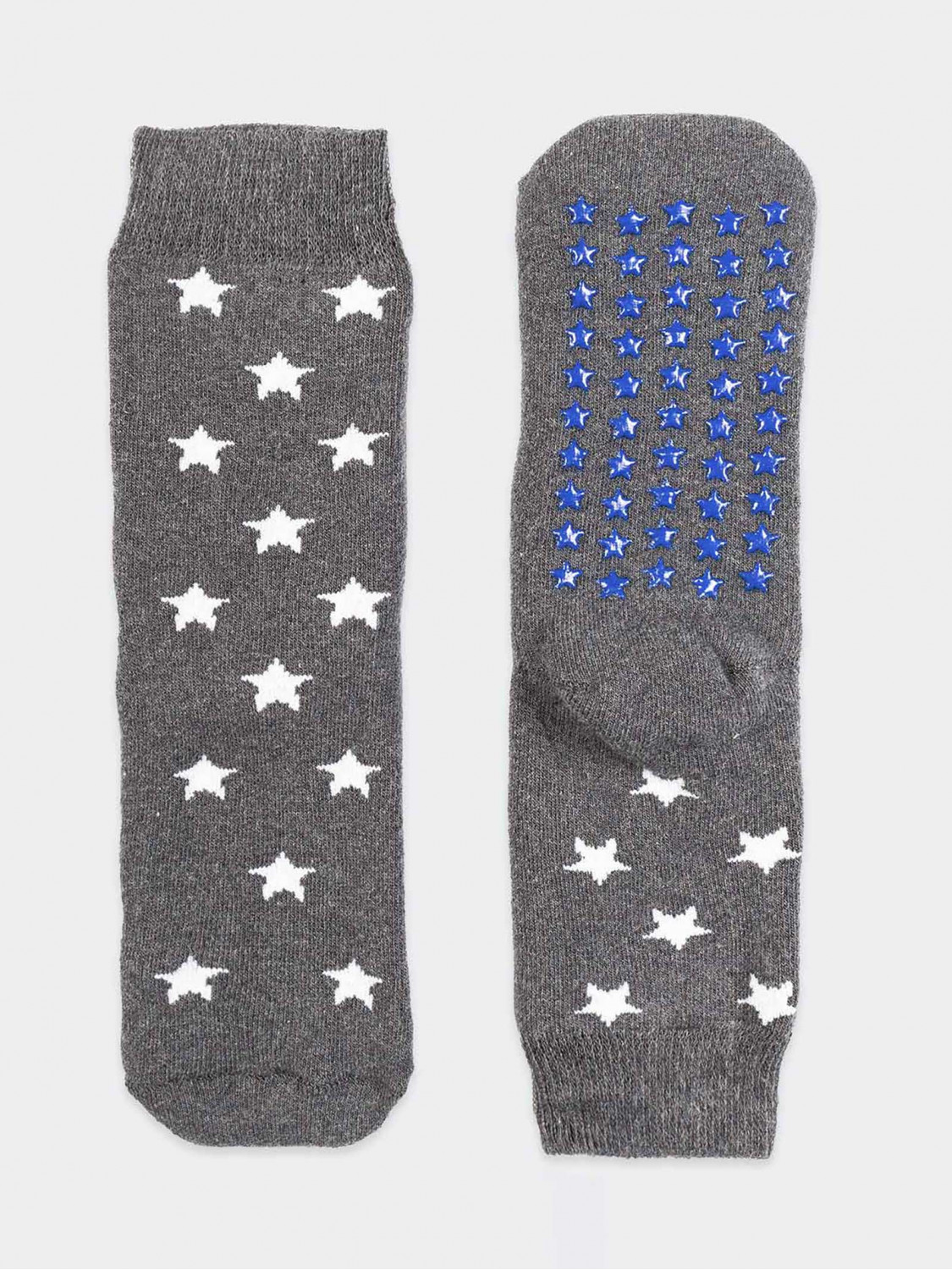Rutschfeste kurze Socken für Jungen mit Sternenmuster