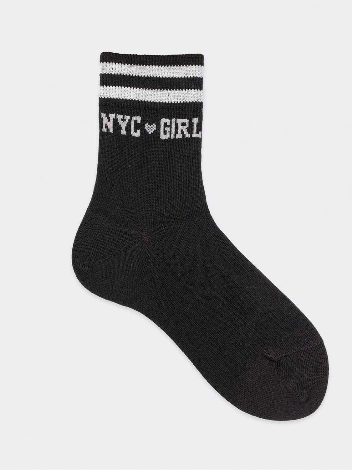 New York pattern Kids Crew socks