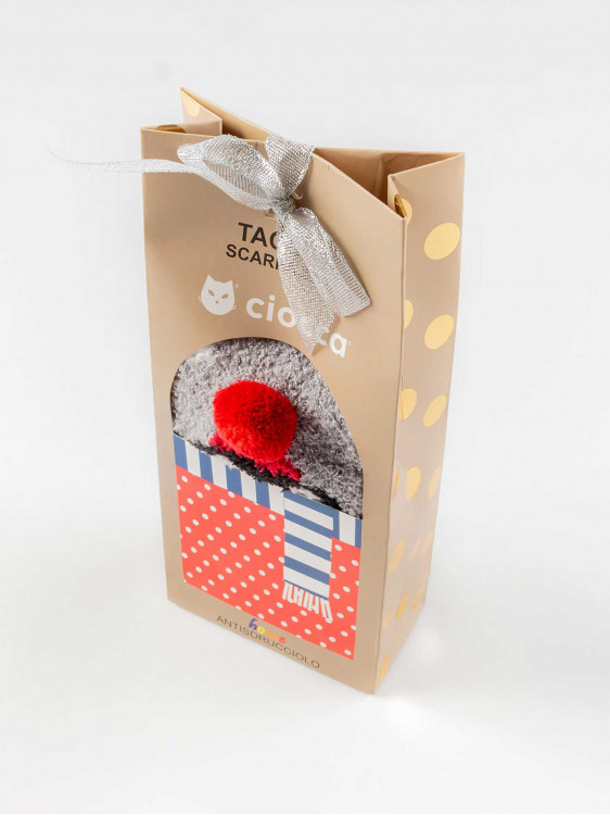 Christmas penguin fantasy socks - gift box