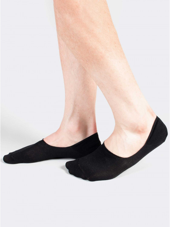 Unisex mercerised cotton pantyhose with non-slip heel - 6 pairs