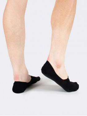 Unisex mercerised cotton pantyhose with non-slip heel - 6 pairs