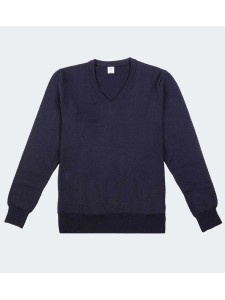 Men's V-neck jumper 100% Merino Wool