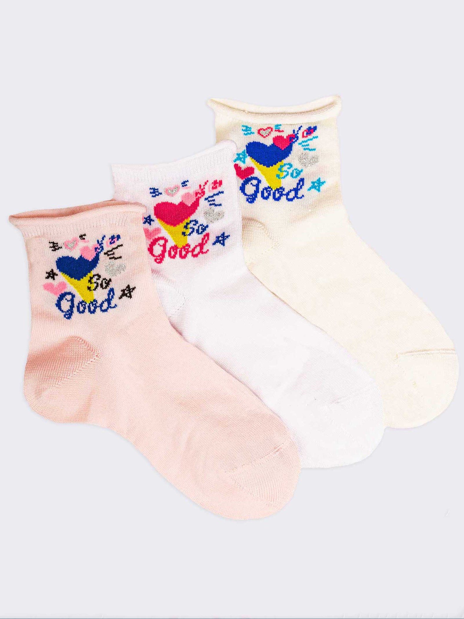 Schicke Wadensocken für Mädchen So gut in frischer Baumwolle