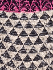 Damen-Wadensocken mit Liberty-Muster aus frischer Baumwolle - Made in Italy