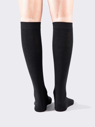 Women's Knee high socks in Warm Cotton