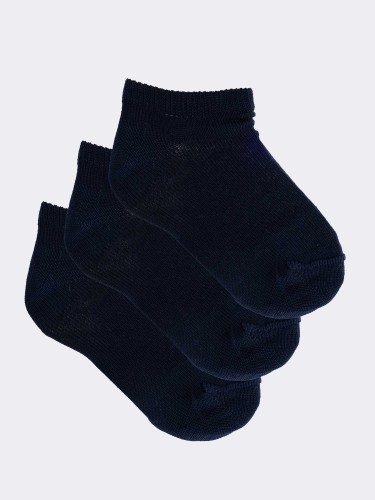 Newborn Phantom Socks (0-3 years) - 3 Pairs Solid Colour Made in Italy