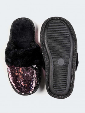 Home Woman's slippers with Paillettes