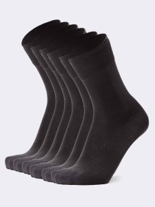 6 paia calze corte Uomo in Cotone Filo di Scozia - Colori Classici