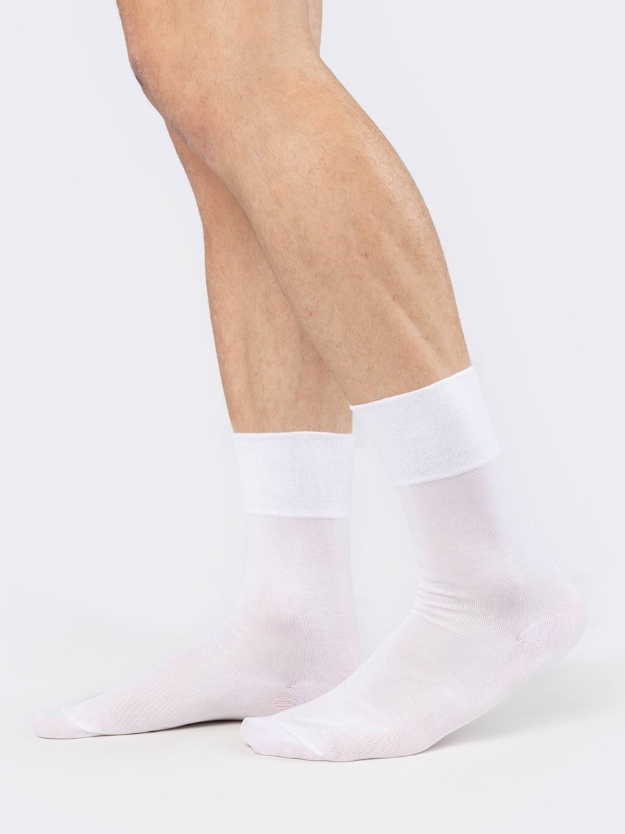 6 Pairs of Men's Health Socks - Non-Tightening, Comfortable and Breathable