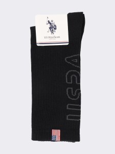3 Pairs Calf Socks U.S. POLO ASSN. Sportive