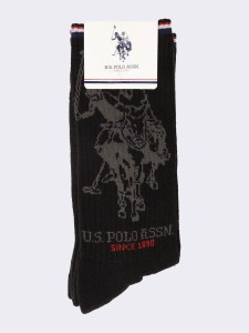 3 Pairs Short Sport Socks U.S. POLO ASSN.