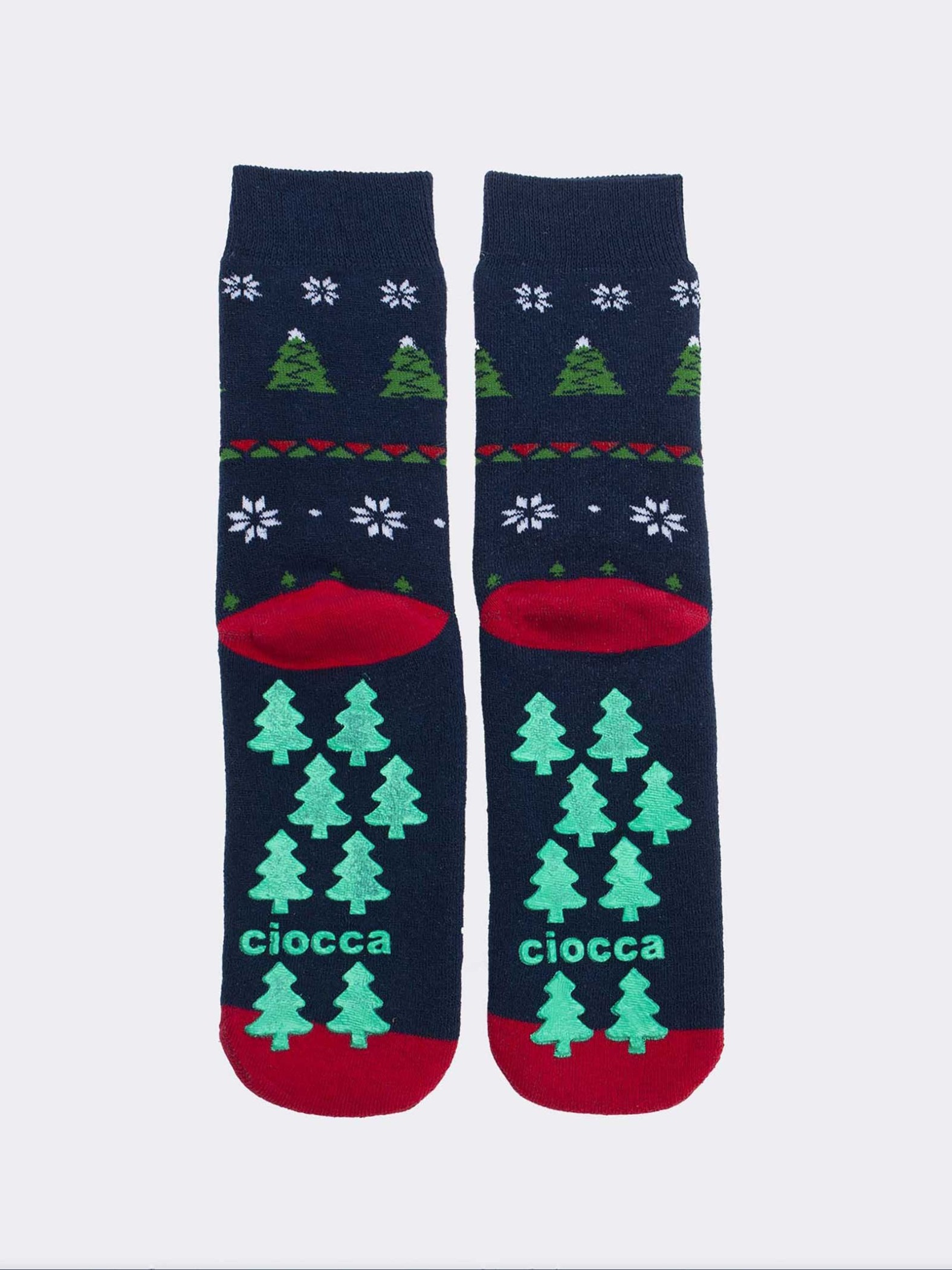 Men’s Christmas fantasy non-slip short socks