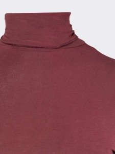 Women's Cashmere & Modal Long-Sleeved Turtleneck Knit - Elegant and Warm Underwear