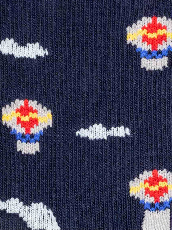 Dirigible pattern Kids Knee high socks