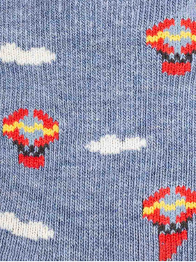 Dirigible pattern Kids Knee high socks