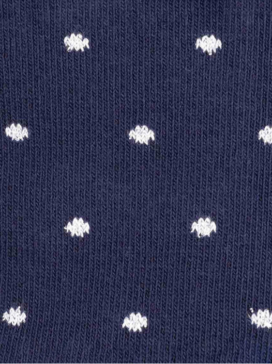 Lange Socken für Mädchen mit Polka-Dot-Muster