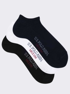 3 Paar U.S. POLO ASSN. Sneaker-Socken