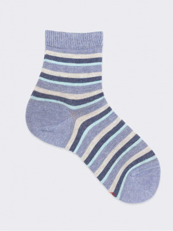 Stripes pattern Kids Crew socks
