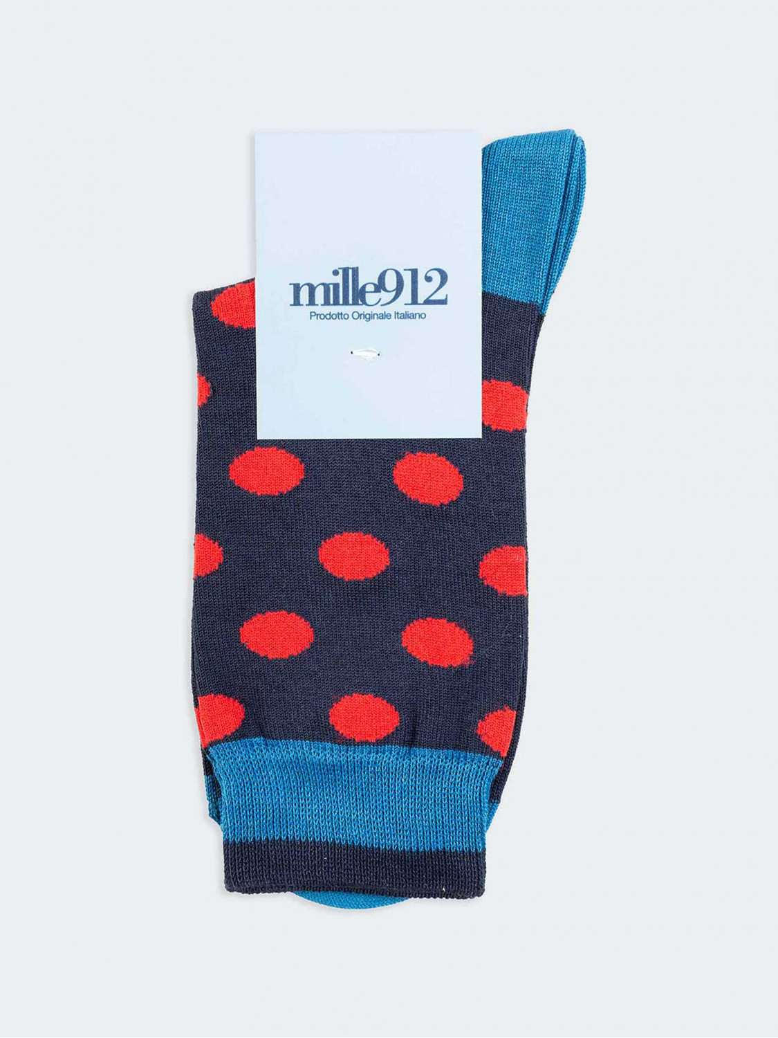 Kurze Socken aus Baumwolle mit Polka-Dot-Muster