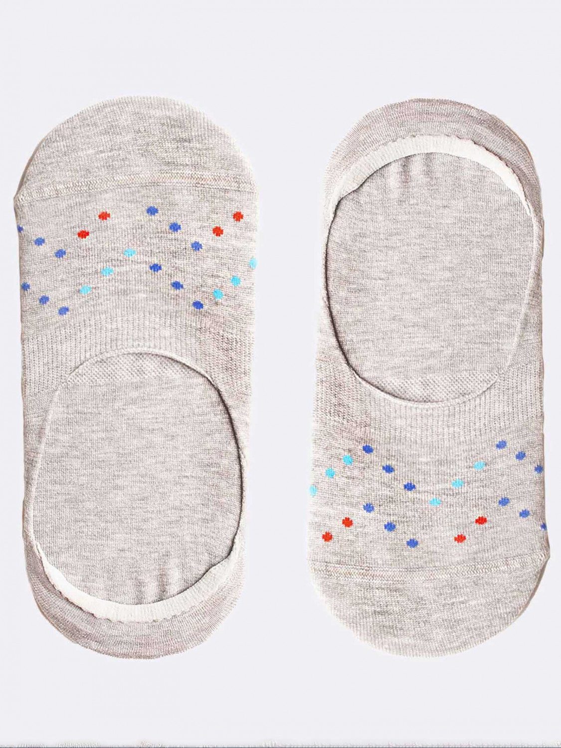 No show socks dot pattern, fresh cotton