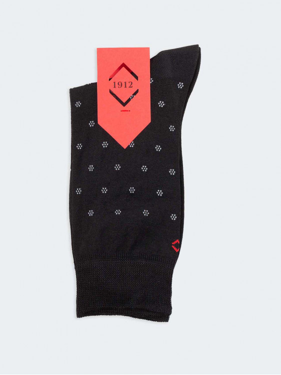 Tie design pattern Men's Crew Socks