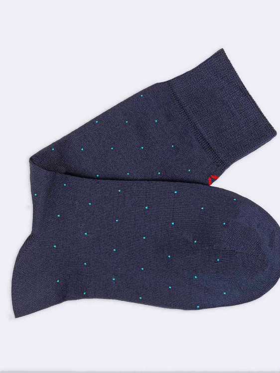 Pin points pattern Men's Crew Socks
