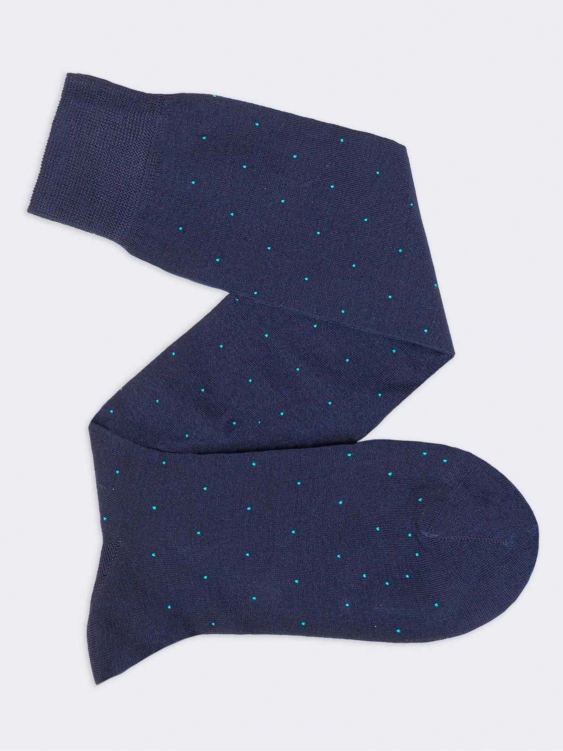 Pin points pattern Men's Knee High Socks